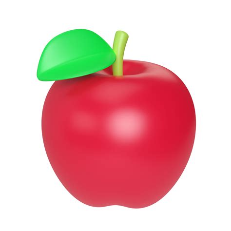 Apple 3d Illustration Icon 11996801 Png