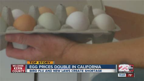 Egg Prices On The Rise In California Youtube