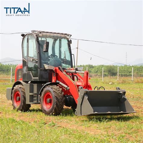 TITAN Nude In Container 4wd Loader With Changeable Attachments China