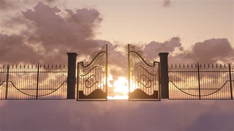 Gates Of Heaven Animation Motion Graphics Videohive