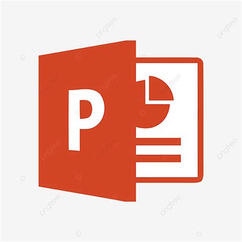 Gambar Ikon Powerpoint Microsoft Biru Langit Kata Png Dan Vektor