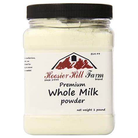 Hoosier Hill Farm Whole Milk Powder Trail Recipes