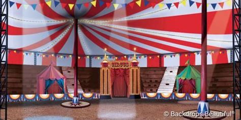 Circus Interior The Greatest Showman Backdrops Beautiful Hand