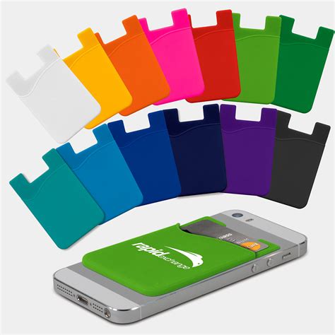 Silicone Phone Wallet Indent Primoproducts