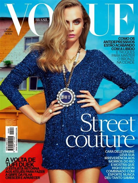 Tumanas Style Blog Cara Delevingne Tapa Revista Vogue Brasil Febrero