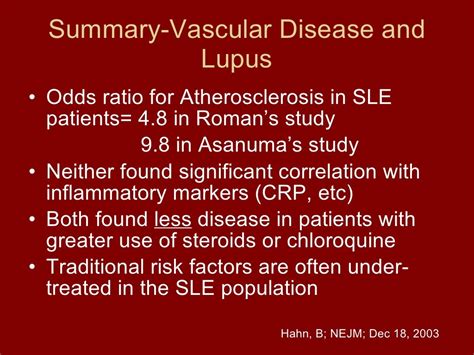 Lupus And Cardiovascular Disease
