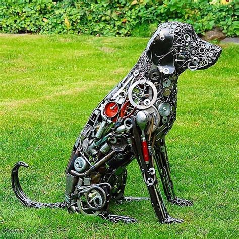 Artist Turns Scrap Metal Into Larger Than Life Outdoor Sculptures