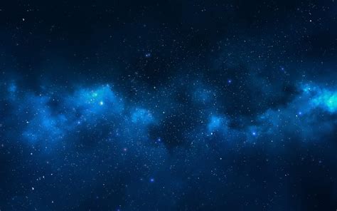 Free Download Milky Way Galaxy Blue Nebula Clouds Wallpapers Hd Desktop And Mobile X