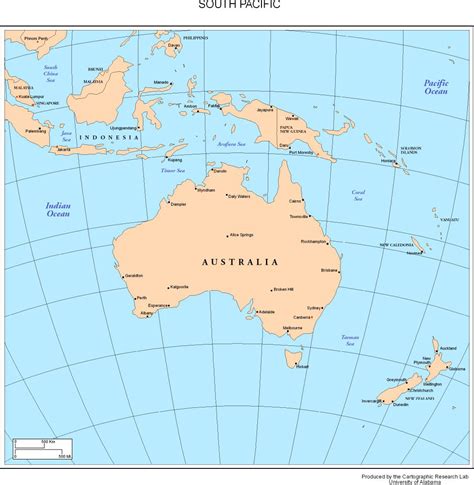 34 Map Of The South Pacific Maps Database Source