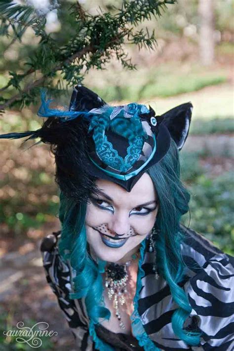 Cheshire Cat Costume Were All Mad Here Auralynne Cat Halloween