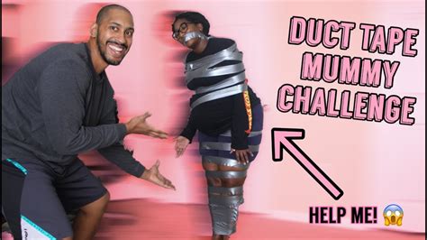Duct Tape Mummy Challenge Youtube