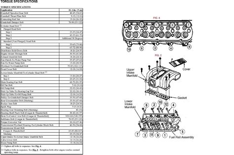 Intake Torque Specs 1999 30 Liter Ford Motor