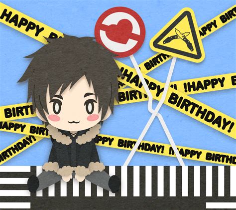 Love From The Other Side Of The Apocalypse — ･ﾟ Happy Birthday Izaya ･ﾟ