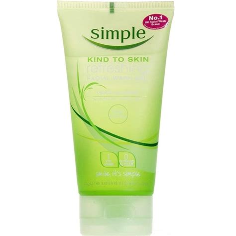 Simple Facial Wash Gel Refreshing 150ml