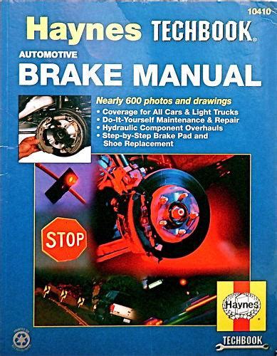 Sell Haynes Techbook Automotive Brake Manual 10410 In Mukwonago