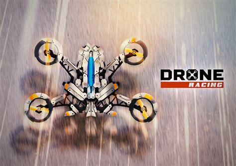 Futuristic Drone Concept Design