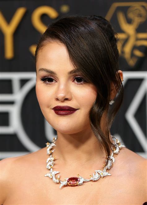 Selena Gomezs 2024 Emmys Dress Was See Through And Covered In Sequins