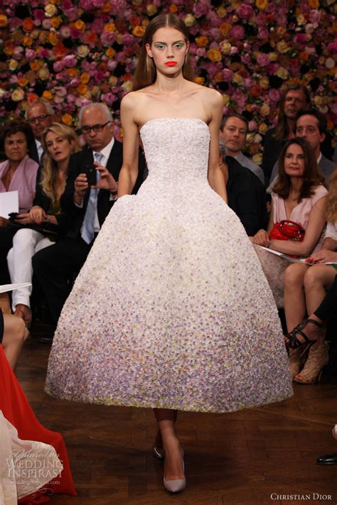 Christian Dior Fall 2012 Couture Wedding Inspirasi