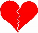 Broken heart PNG transparent image download, size: 2500x2123px