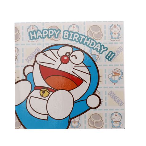 Original Doraemon Birthday Small Card Fast Shipping Shopee Malaysia