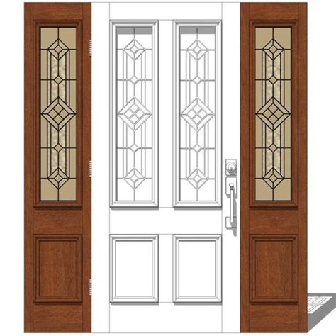 Jeld Wen Exterior Door Set 1 3d Model Formfonts 3d Models And Textures