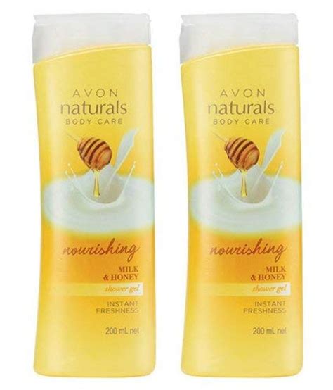 Avon Naturals Milk And Honey Body Shower Gel 200 Ml Pack Of 2 Buy Avon