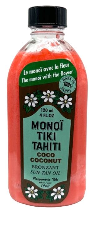 Monoï Tiki Tahiti Coco Bronzant Oceanie Design