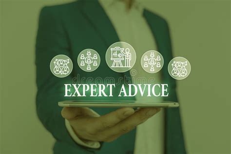 Text Sign Showing Expert Advice Conceptual Photo Sage Good Word
