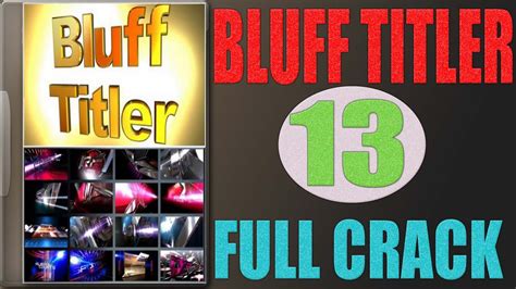Blufftitler Ultimate 13101 With Crack Full Version