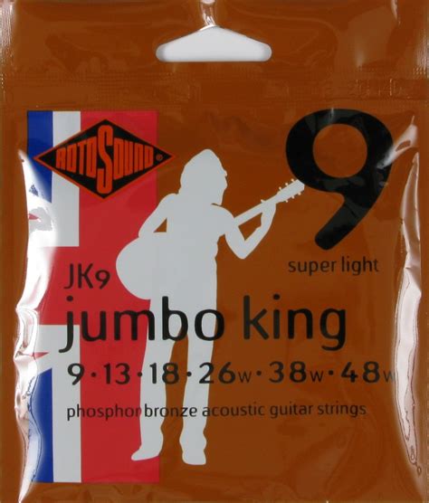 English guitarist adrian legg uses electric thickness strings for trebles on acoustic guitar, and there really has been a general trend of guitarists electric guitar strings are generally thinner than acoustic guitar strings. RotoSound Acoustic Guitar Phosphor Bronze Super Light ...