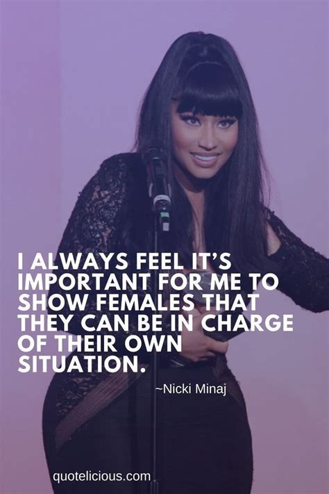 Motivational Nicki Minaj Quotes And Sayings About Love Success