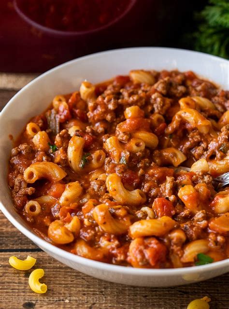 This Ground Beef Goulash Recipe Is A Quick And Easy One Pan Dinner That