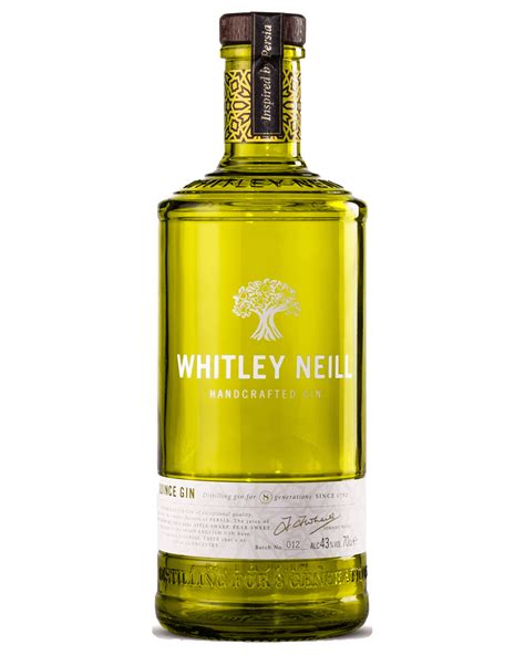 Whitley Neill Quince Gin 700ml Made Bt 8th Generation Distiller