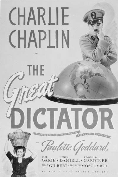 Poster Design For The Great Dictator Photograph Wisconsin