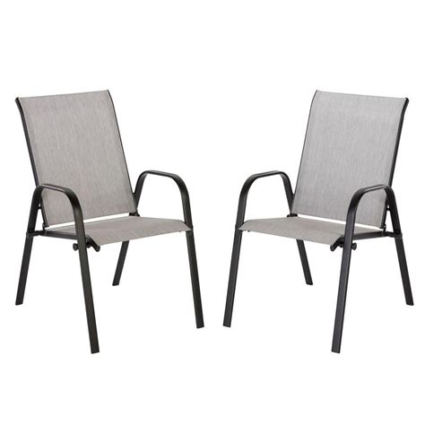 Over time, however, the mesh wears out, tears or instead of replacing the entire chair, the sling itself can be replaced, rendering the chair useful once again. Sling Patio Chairs Stackable Target • Fence Ideas Site