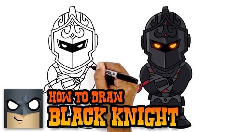 Learn How To Draw Black Knight From Fortnite Fortnite