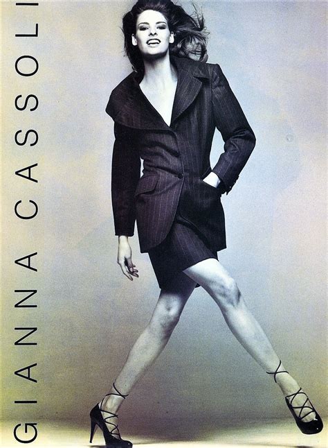 Linda Evangelista For Gianna Cassoli Ads 1987 By Steven Meisel