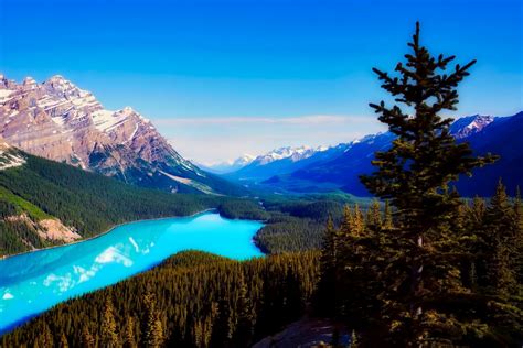 Rocky Mountain Lakes Nature Alberta