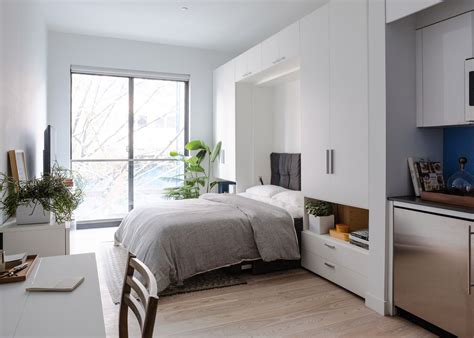 Inside One Of The Homes In New Yorks First Micro Apartment Building