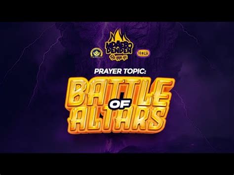 Battle Of Altars Mpaebo Denden Command The Morning Prayers Ep