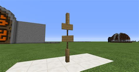 A Good Way To Make Direction Signs Rminecraft