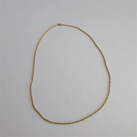Gold Necklace Marked Korea Etsy