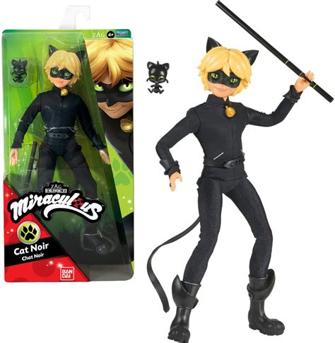 Boneca Miraculous Cat Noir Oficial Licenciado Shoptoys Brinquedos E