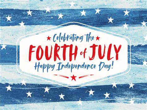 Happy 4th Of July Bulletin And Reminders