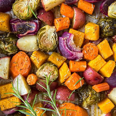 Easy Oven Roasted Vegetables Recipe Roasted Vegetables Oven Roasted Vegetable Recipes