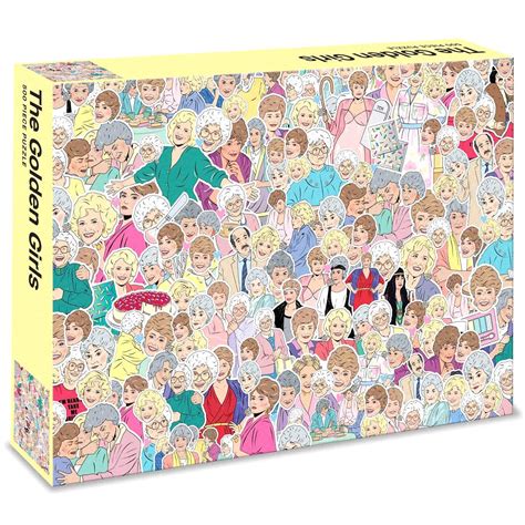 The Golden Girls 500 Pc Puzzle Jigsaw Puzzles