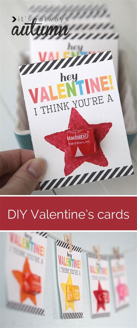Cute Diy Valentine Cards For Kids Valentines Day Images