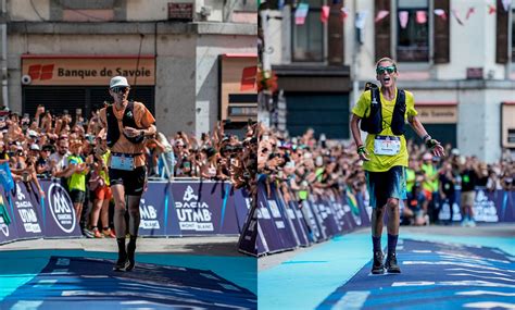 Jim Walmsley Y Courtney Dauwalter Campeones De Utmb 2023 Corredor