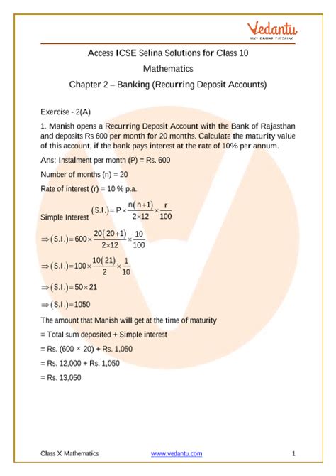 Selina Concise Mathematics Class 10 Icse Solutions For Chapter 2