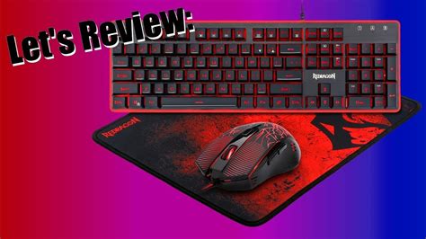 Budget Red Dragon Keyboard Mouse Combo 1 Lets Review Youtube